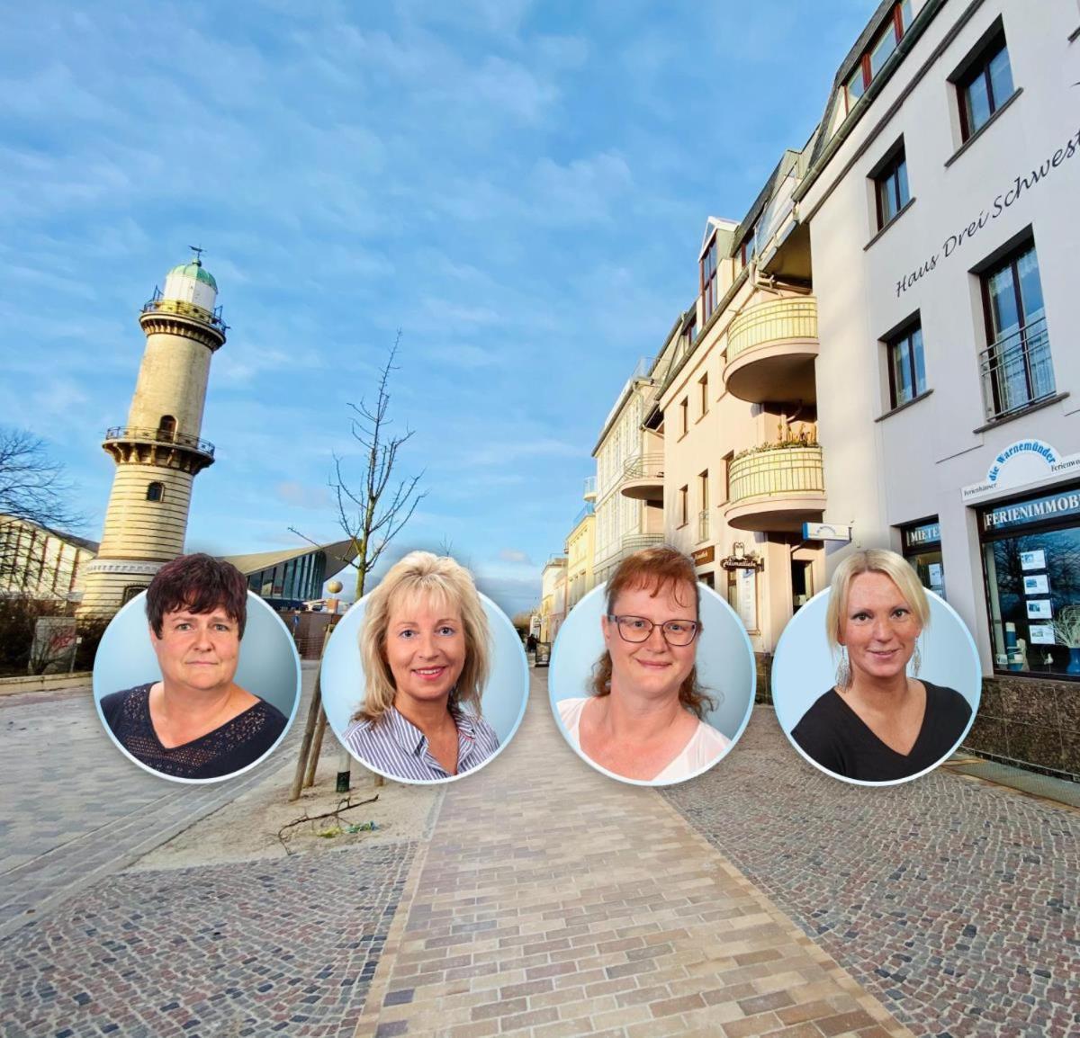 Promenadenblick/Captains-Suite Rostock Buitenkant foto